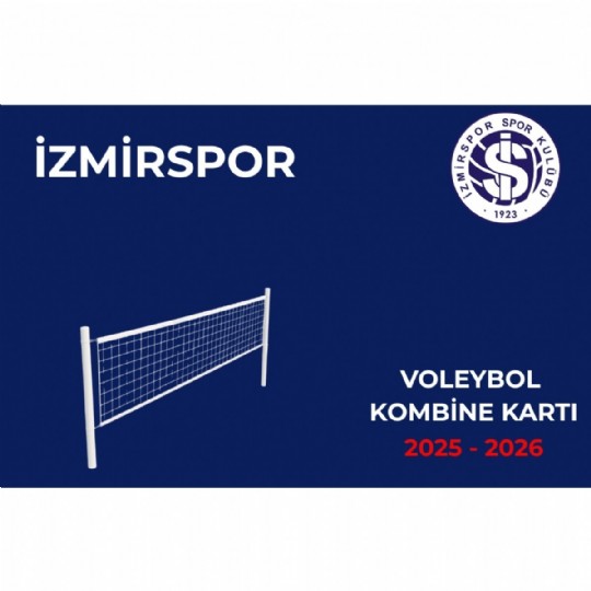 Voleybol 2025-2026 Sezonu Hatıra Kombine Kartı
